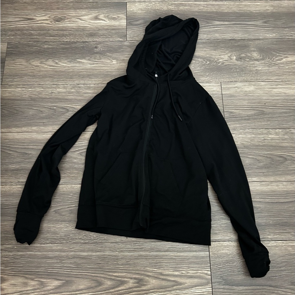 Athletic Works Black Zip-Up Hoodie